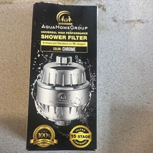 AquaHomeGroup Chrome Shower Filter